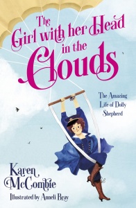 'THE GIRL WITH HER HEAD IN THE CLOUDS' by Karen McCombie